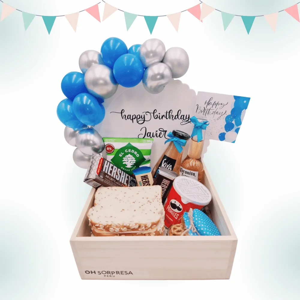 Box Sorpresa Para Él personalizado para hombre en Lima