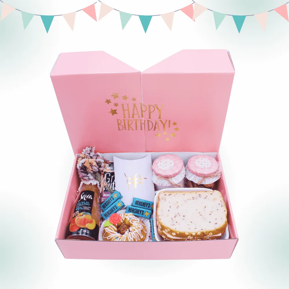 Box Dulce Sorpresa tipo picnic con flores en Lima
