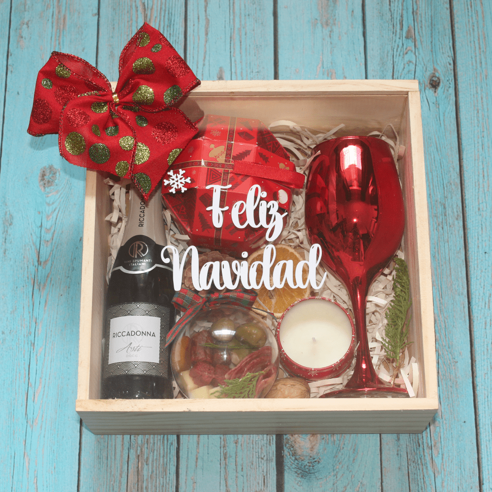 Box celebra navidad