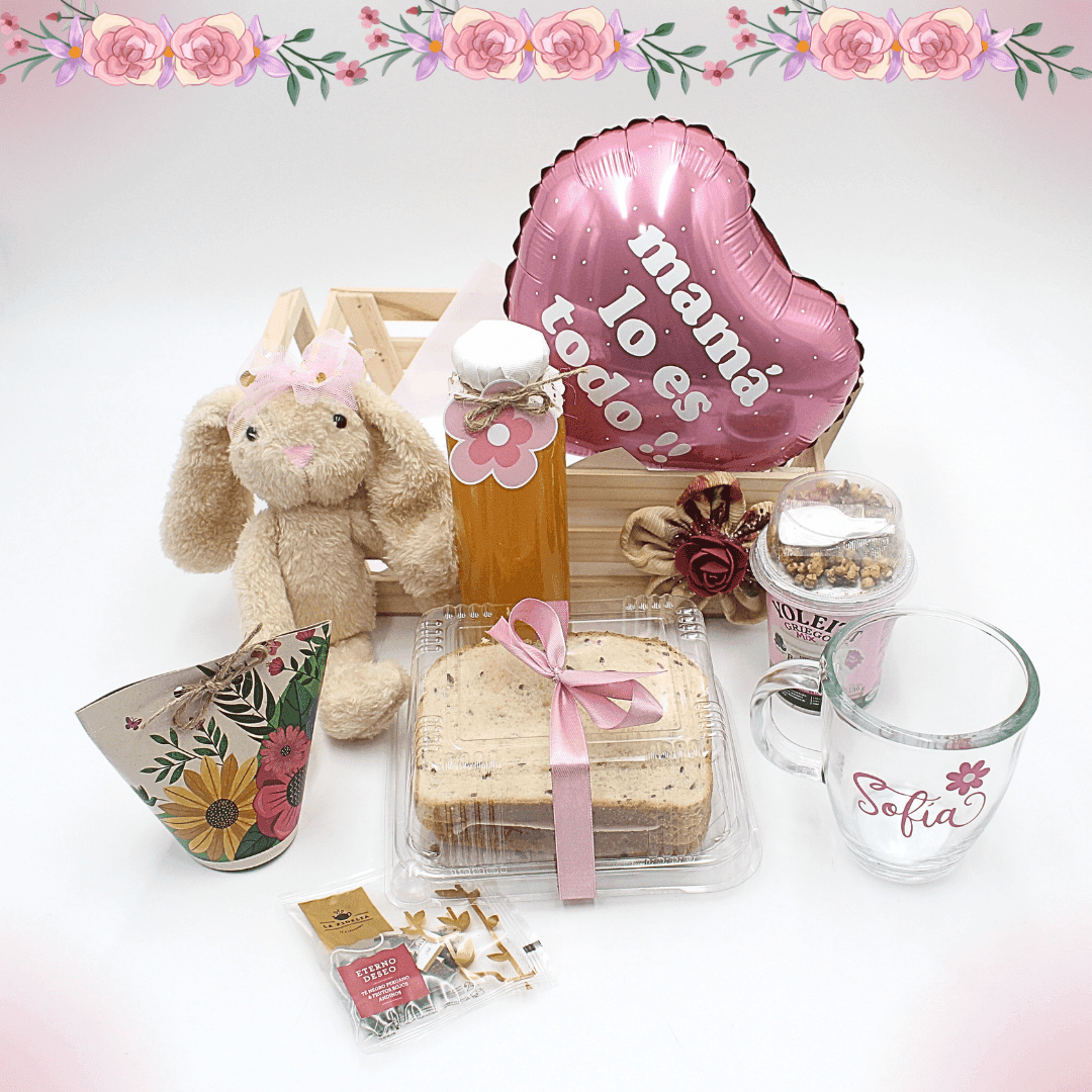 Desayuno corazón de mamá