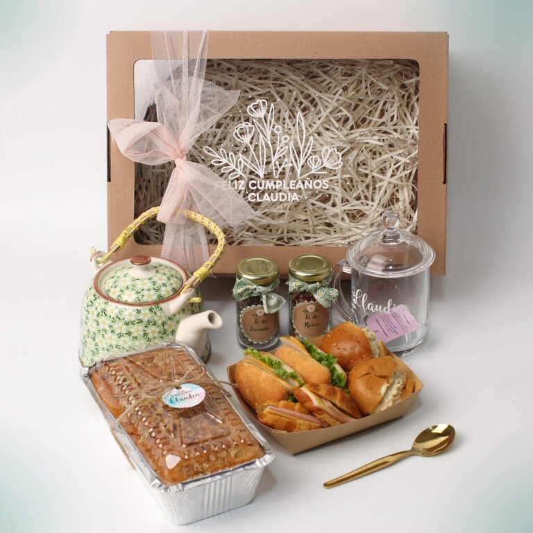 Tea Time Aroma & Encanto con tetera, infusiones y taza personalizada en Lima
